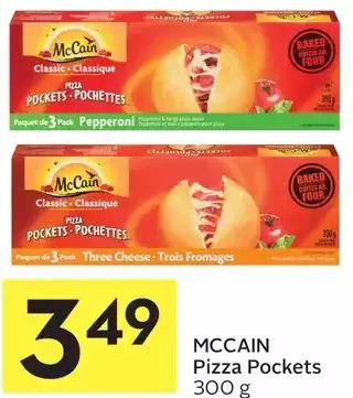 Foodland Mccain pizza pockets offer