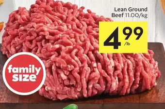 Foodland Lean ground beef offer