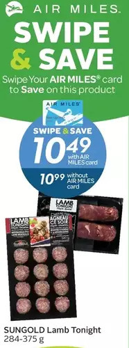 Sobeys Sungold lamb tonight offer