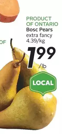 Sobeys Bosc pears offer
