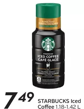 Sobeys Starbucks iced coffee offer