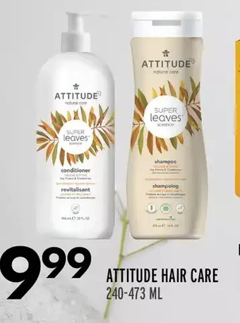 Sobeys Attitude hair care offer