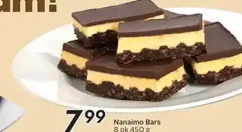 Sobeys Nanaimo bars offer