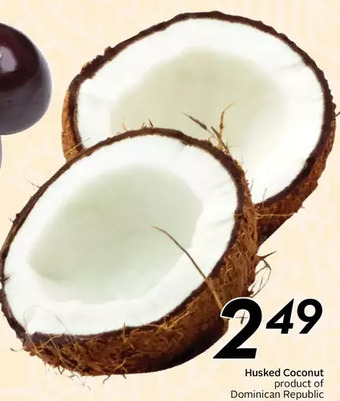Sobeys Husked coconut offer