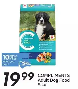 Sobeys Compliments adult dog food offer