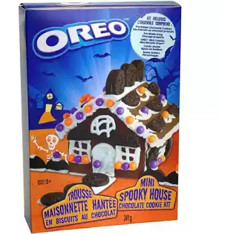 Canadian Tire Oreo spooky house chocolate decorating kit offer