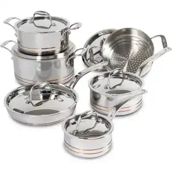 Canadian Tire Lagostina 12-pc copper cookset offer