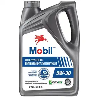 Canadian Tire Full synthetic engine oil offer