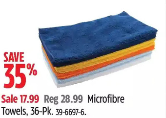 Canadian Tire Microfibre towels offer