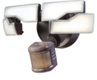 Lowe's Heath zenith "flexview" led security light with motion detector offer