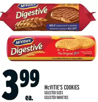 Metro Mcvitie's cookies offer