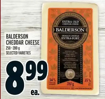 Metro Balderson cheddar cheese offer