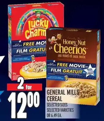 Metro General mills cereal offer