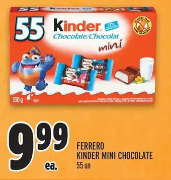 Metro Ferrero kinder mini chocolate offer