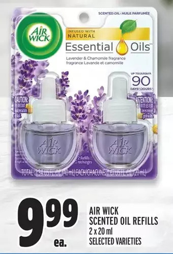 Metro Air wick scented oil refills offer