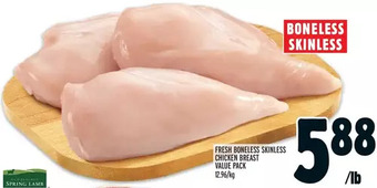 Metro Fresh boneless skinless chicken breast offer