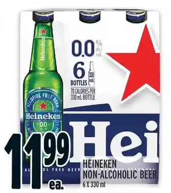 Metro Heineken non-alcoholic beer offer