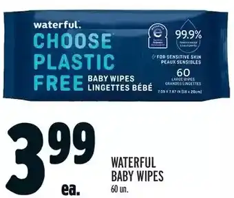 Metro Waterful baby wipes offer