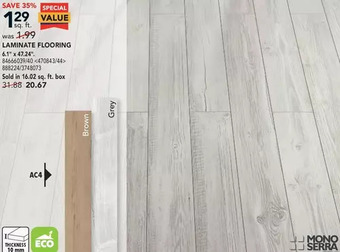 Lowe's Laminate flooring offer
