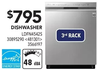 Lowe's Dishwasher offer