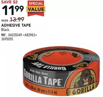 Lowe's Gorilla adhesive tape offer