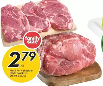 Sobeys Urban Fresh Fresh pork shoulder blade roasts or steaks offer