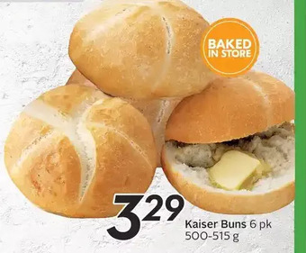 Sobeys Urban Fresh Kaiser buns offer