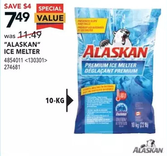 RONA "alaskan" ice melter offer
