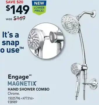 RONA Engage hand shower combo offer