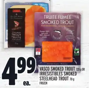 Metro Vasco smoked trout offer