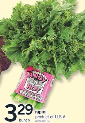 Fortinos Rapini, bunch offer