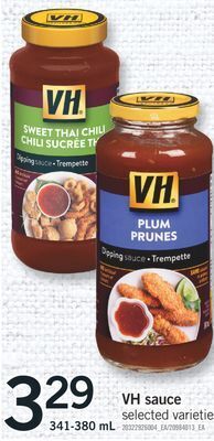 Fortinos Vh sauce, 341-380 ml offer