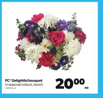 Real Canadian Superstore Pc® delightful bouquet, bunch offer