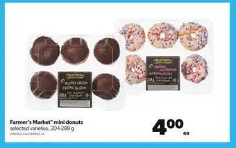 Real Canadian Superstore Farmer's market™ mini donuts, 204-288 g offer