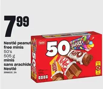 Independent Grocer Nestlé peanut free minis, 50's, 505 g offer