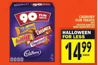 Food Basics Cadbury fun treats offer