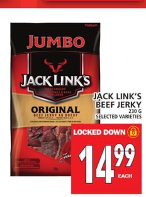 Food Basics Jack link's beef jerky offer