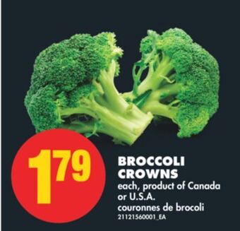 No Frills Broccoli crowns offer