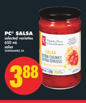 No Frills Pc® salsa, 650 ml offer