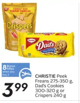Sobeys Christie - 8 air miles® bonus miles offer