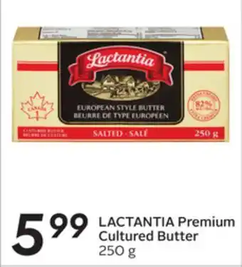 Sobeys Lactantia premium cultured butter offer