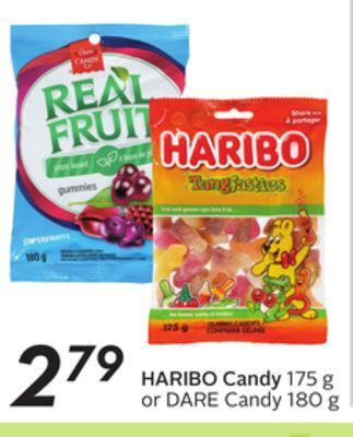 Sobeys Haribo candy offer