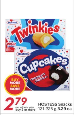 Sobeys Hostess snacks offer