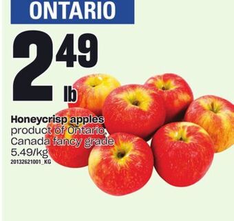 Loblaws Honeycrisp apples offer