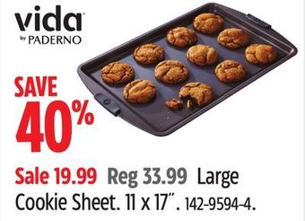 Canadian Tire Vida by paderno large cookie sheet offer
