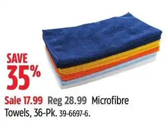 Canadian Tire Microfibre towels, 36-pk offer