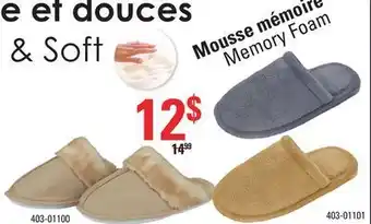 Sushi Shop Cozy & soft memory foam slippers offer