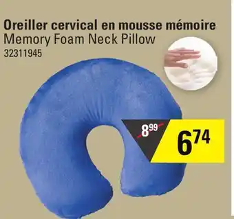 Sushi Shop Memory foam neck pillow offer