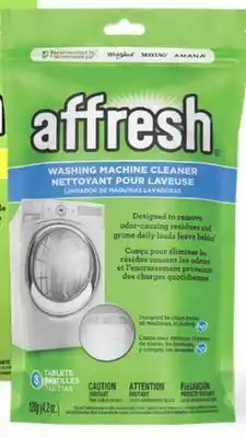 Bed Bath & Beyond Affresh 3-count washer cleaner tablets offer