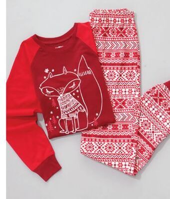 Giant Tiger Boys or girls pj set offer